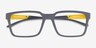 ARNETTE K8 Matte Gray PlasticEyeglass Frames from EyeBuyDirect, Closed View