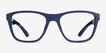 ARNETTE A.T. Matte Blue PlasticEyeglass Frames from EyeBuyDirect, Front View