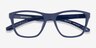 ARNETTE A.T. Matte Blue PlasticEyeglass Frames from EyeBuyDirect, Closed View