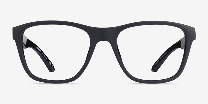 ARNETTE A.T. Matte Black Plastic Eyeglass Frames from EyeBuyDirect