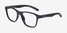 ARNETTE A.T. Matte Black PlasticEyeglass Frames from EyeBuyDirect, Angle View