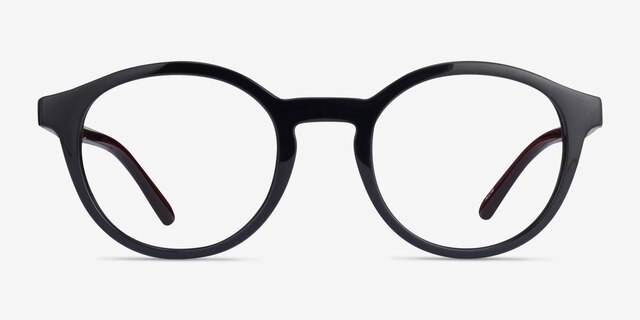 ARNETTE Allye Black PlasticEyeglass Frames from EyeBuyDirect, Front View