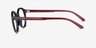 ARNETTE Allye Black PlasticEyeglass Frames from EyeBuyDirect, Side View