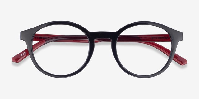 ARNETTE Allye Black PlasticEyeglass Frames from EyeBuyDirect, Closed View