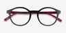ARNETTE Allye Black PlasticEyeglass Frames from EyeBuyDirect, Closed View