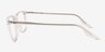 Ray-Ban RB5421 Clear AcetateEyeglass Frames from EyeBuyDirect, Side View