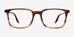 Ray-Ban RB5421 Striped Brown AcetateEyeglass Frames from EyeBuyDirect, Front View