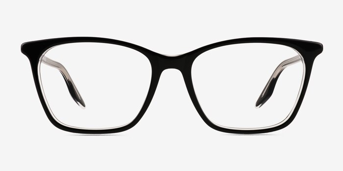 Ray-Ban RB5422 Black Acetate Eyeglass Frames from EyeBuyDirect