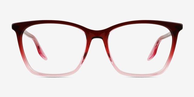 Ray-Ban RB5422 Red Gradient Pink AcetateEyeglass Frames from EyeBuyDirect, Front View
