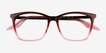 Ray-Ban RB5422 Red Gradient Pink AcetateEyeglass Frames from EyeBuyDirect, Closed View