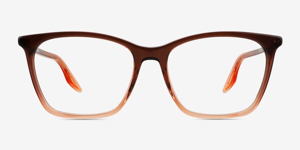 Ray-Ban RB5422 Brown Gradient Orange Acetate Eyeglass Frames
