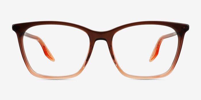 Ray-Ban RB5422 Brown Gradient Orange Acetate Eyeglass Frames from EyeBuyDirect
