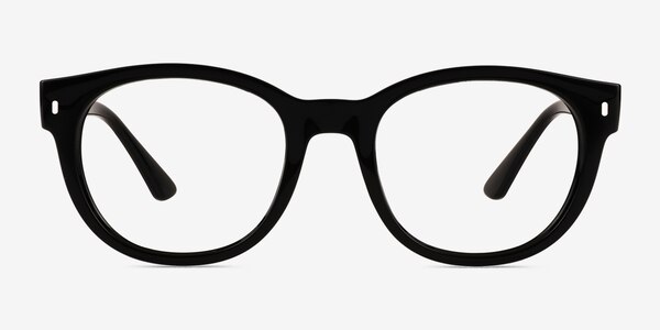 Ray-Ban RB7227 Black Plastic Eyeglass Frames