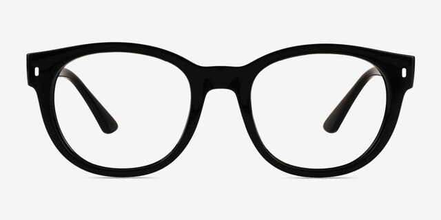 Ray-Ban RB7227 Black PlasticEyeglass Frames from EyeBuyDirect, Front View