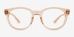 Ray-Ban RB7227 Clear Brown PlasticEyeglass Frames from EyeBuyDirect, Front View