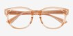 Ray-Ban RB7227 Clear Brown PlasticEyeglass Frames from EyeBuyDirect, Closed View