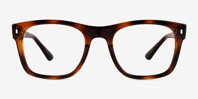 Ray-Ban RB7228 Tortoise PlasticEyeglass Frames from EyeBuyDirect, Front View
