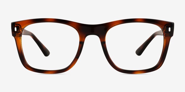 Ray-Ban RB7228 Tortoise Plastic Eyeglass Frames from EyeBuyDirect
