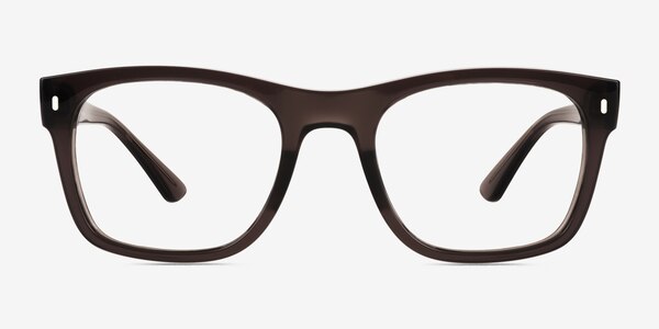Ray-Ban RB7228 Gris foncé Plastique Montures de lunettes de vue
