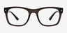 Ray-Ban RB7228 Dark Gray PlasticEyeglass Frames from EyeBuyDirect, Front View