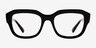 Ray-Ban RB7225 Leonid Black PlasticEyeglass Frames from EyeBuyDirect, Front View