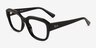 Ray-Ban RB7225 Leonid Black PlasticEyeglass Frames from EyeBuyDirect, Angle View
