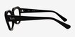 Ray-Ban RB7225 Leonid Black PlasticEyeglass Frames from EyeBuyDirect, Side View