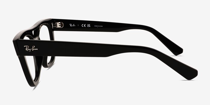 Ray-Ban RB7226 Phil Black Plastic Eyeglass Frames from EyeBuyDirect