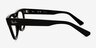 Ray-Ban RB7226 Phil Black PlasticEyeglass Frames from EyeBuyDirect, Side View