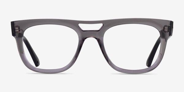 Ray-Ban RB7226 Phil Clear Gray Plastic Eyeglass Frames