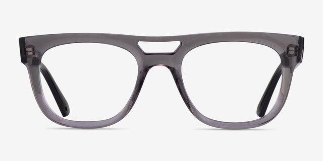 Ray-Ban RB7226 Phil Clear Gray PlasticEyeglass Frames from EyeBuyDirect, Front View