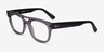 Ray-Ban RB7226 Phil Clear Gray PlasticEyeglass Frames from EyeBuyDirect, Angle View