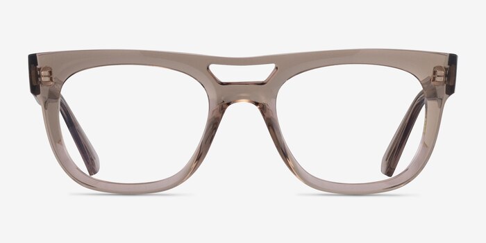 Ray-Ban RB7226 Phil Clear Brown Plastique Montures de lunettes de vue d'EyeBuyDirect