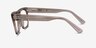 Ray-Ban RB7226 Phil Clear Brown PlasticEyeglass Frames from EyeBuyDirect, Side View