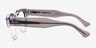 Ray-Ban RB0298V Mega Hawkeye Gray Clear AcetateEyeglass Frames from EyeBuyDirect, Side View