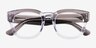Ray-Ban RB0298V Mega Hawkeye Gray Clear AcetateEyeglass Frames from EyeBuyDirect, Closed View