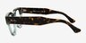 Ray-Ban RB0298V Mega Hawkeye Tortoise Transparent Green AcetateEyeglass Frames from EyeBuyDirect, Side View