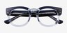Ray-Ban RB0298V Mega Hawkeye Blue AcetateEyeglass Frames from EyeBuyDirect, Closed View