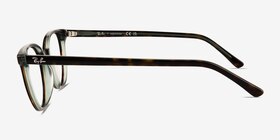 Ray-Ban RB5397 Elliot Écailles Acétate Montures de lunettes de vue d'EyeBuyDirect, Vue de Côté