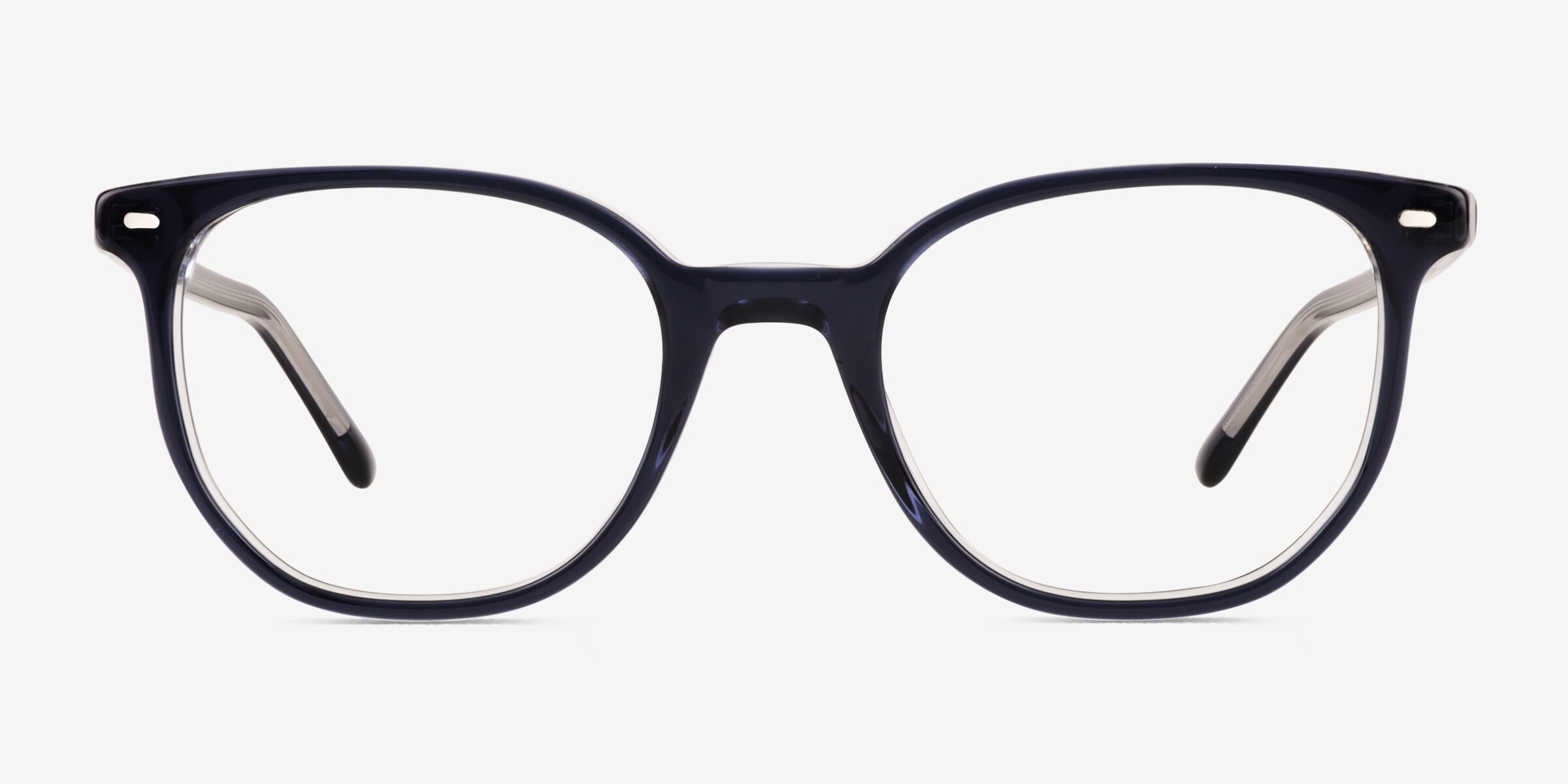 Ray-Ban RB5397 Elliot - Transparent Dark Blue Frame Eyeglasses