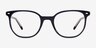 Ray-Ban RB5397 Elliot Transparent Dark Blue AcetateEyeglass Frames from EyeBuyDirect, Front View