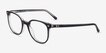Ray-Ban RB5397 Elliot Transparent Dark Blue AcetateEyeglass Frames from EyeBuyDirect, Angle View