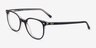 Ray-Ban RB5397 Elliot Transparent Dark Blue AcetateEyeglass Frames from EyeBuyDirect, Angle View