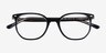 Ray-Ban RB5397 Elliot Transparent Dark Blue AcetateEyeglass Frames from EyeBuyDirect, Closed View