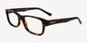 Ray-Ban RB5268 Tortoise AcetateEyeglass Frames from EyeBuyDirect, Angle View