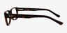 Ray-Ban RB5268 Tortoise AcetateEyeglass Frames from EyeBuyDirect, Side View