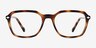 Vogue Eyewear VO5532 Dark Tortoise PlasticEyeglass Frames from EyeBuyDirect, Front View