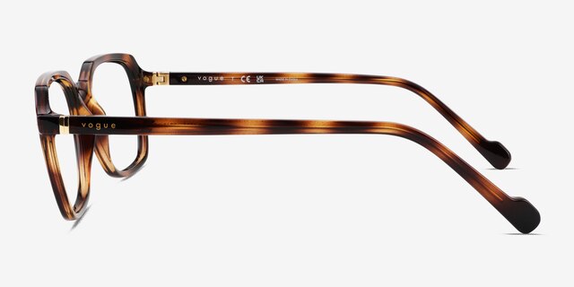 Vogue Eyewear VO5532 Dark Tortoise PlasticEyeglass Frames from EyeBuyDirect, Side View