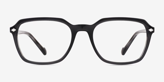 Vogue Eyewear VO5532 Transparent Dark Gray PlasticEyeglass Frames from EyeBuyDirect, Front View
