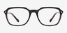 Vogue Eyewear VO5532 Transparent Dark Gray PlasticEyeglass Frames from EyeBuyDirect, Front View